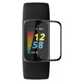 Fitbit Charge 3 and 4 screen protector by That Watch Shop, clear protective film for smartwatch screens.