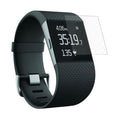 Black Fitbit Surge screen protector by That Watch Shop, designed to shield the fitness tracker’s display.