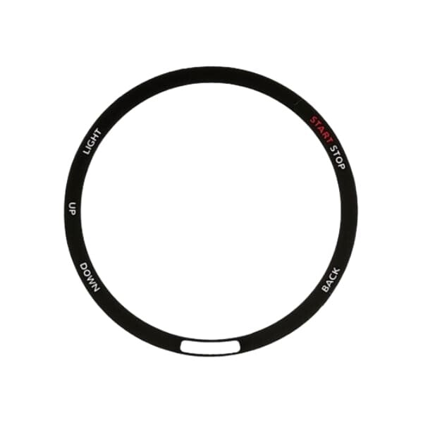 Pair of Garmin Forerunner 255 watch screen protectors by That Watch Shop, clear and durable for screen protection.