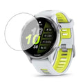 Clear screen protector for Garmin Forerunner 570 47mm watch, designed to protect the watch display from scratches and smudges.