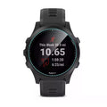 Garmin Forerunner 935 watch screen protector from That Watch Shop, clear protective film covering the watch display.