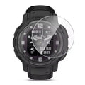Set of five Habicare screen protectors for Garmin Instinct Crossover watch, designed to safeguard the watch face from scratches and damage.