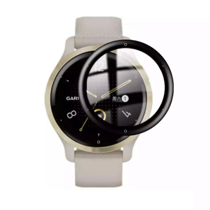Garmin Venu 2S watch screen protector, clear protective film for Garmin Venu 2S smartwatch, from That Watch Shop