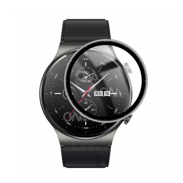 Huawei GT 2 Pro watch screen protector by That Watch Shop, clear protective film covering the watch face.