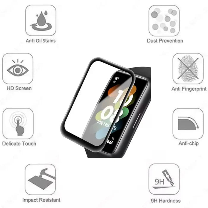 Habicare Samsung Galaxy Fit 3 screen protector pack of 5, clear watch screen protectors for enhanced device protection.