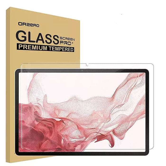 9eight5 screen protector for Samsung Galaxy Tab S7 Plus 12.4-inch 2020 model T970/T975, showing the protective film on the device screen.