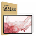 9eight5 screen protector for Samsung Galaxy Tab S7 Plus 12.4-inch 2020 model T970/T975, showing the protective film on the device screen.
