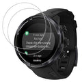 Clear screen protector for Suunto 9 Baro watch case, providing protection and durability for smartwatch screens.