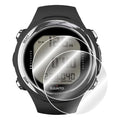 Clear screen protector for Suunto D4i watch case, providing protection and a secure fit for the sports watch.
