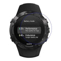 Clear screen protector for Suunto D5 watch case, designed to protect the watch display from scratches and damage.