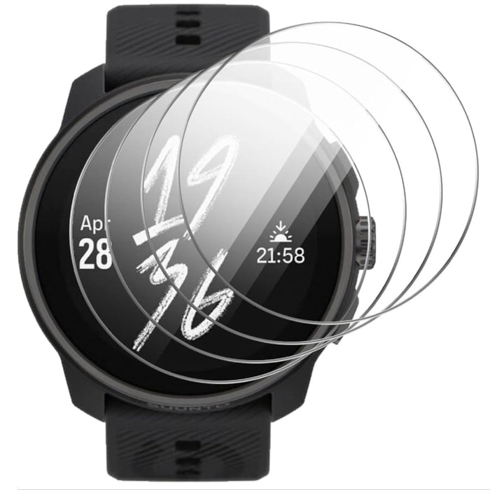 Clear screen protector for Suunto Race S 2024, designed to protect the watch display from scratches and damage.