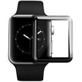 Set of five Habicare Apple Watch Series 2 42mm screen protectors, clear protection for smartwatch screens.