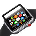 Two Apple Watch Series 7 45mm screen protectors from That Watch Shop, designed to shield the watch display from scratches and damage.