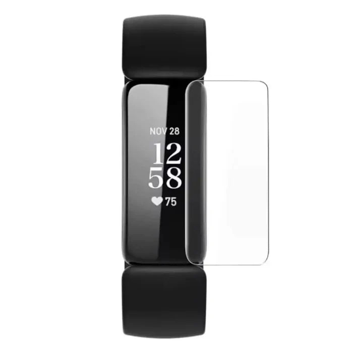 Set of five Habicare Fitbit Inspire 2 screen protectors for watch display protection, designed to safeguard your device.