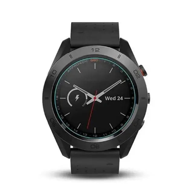 Habicare Garmin Approach S40 watch screen protectors, pack of 5, clear protective film for Garmin golf watch screens.