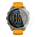 Habicare Garmin Fenix 8 47mm series watch screen protectors, pack of 5, clear protective covers for smartwatch screens.