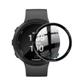 Set of five Habicare Garmin Forerunner 245 watch screen protectors, clear and durable for screen protection.