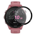 Pack of five Habicare Garmin Forerunner 255S watch screen protectors showing clear, durable barrier for smartwatch screens.
