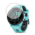 Habicare Garmin Forerunner 265 46mm watch screen protectors, pack of 5, clear protective film for smartwatch screen.