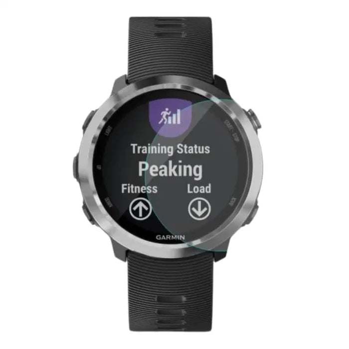 Habicare Garmin Forerunner 645 watch screen protectors in a pack of 5, clear and durable protectors for smartwatch screen safety.