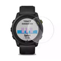 Set of five Habicare Garmin Forerunner 745 screen protectors, clear watch screen protectors for added device safety.