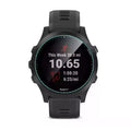 Set of five Habicare Garmin Forerunner 945 watch screen protectors protecting the device's display from scratches and damage.
