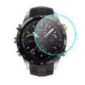 Pair of Garmin MARQ Gen 2 series watch screen protectors in black, designed for durable protection and clear display.