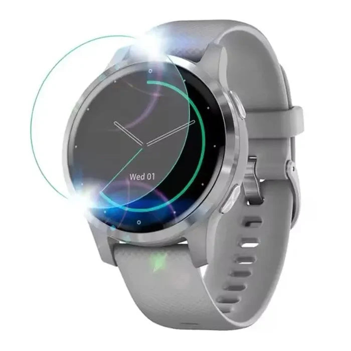 Habicare Garmin Vivoactive 5 watch screen protectors, pack of 10, clear and durable film for screen protection.