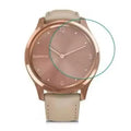 Pack of five Habicare screen protectors for Garmin Vivomove Luxe smartwatch, providing durable protection for the watch screen.