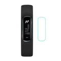 Set of five Habicare Garmin Vivosmart 4 screen protectors, clear watch screen protectors for added device protection.