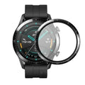 Set of five Habicare screen protectors for Huawei GT 2 46mm smartwatch, clear protective film covers the watch screen.