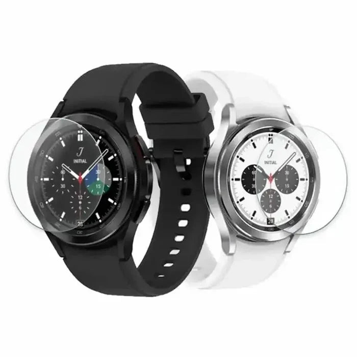 Habicare Samsung Galaxy Watch 4 (40mm) screen protectors, pack of 5, clear protective film for watch screens.