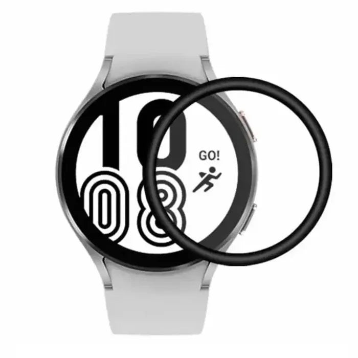 Habicare screen protectors for Samsung Galaxy Watch 4 44mm, pack of 5, transparent watch screen protection for durability and scratch resistance.