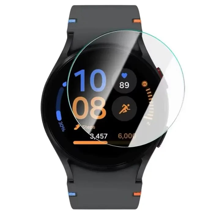 Habicare screen protectors for Samsung Galaxy Watch FE 40mm, pack of 5, clear protective covers for watch screens.
