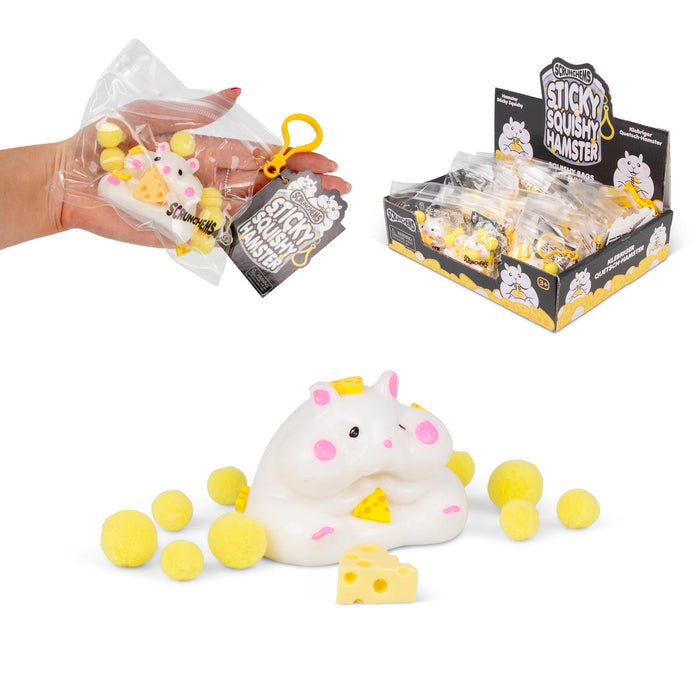 Scrunchems Sticky Squishy Hamster TABA Squishy Sensory Toy