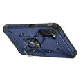 Blue Shockproof Armor Case for Samsung Galaxy A and S Series by Habicare, featuring rugged protective design and precise cutouts.