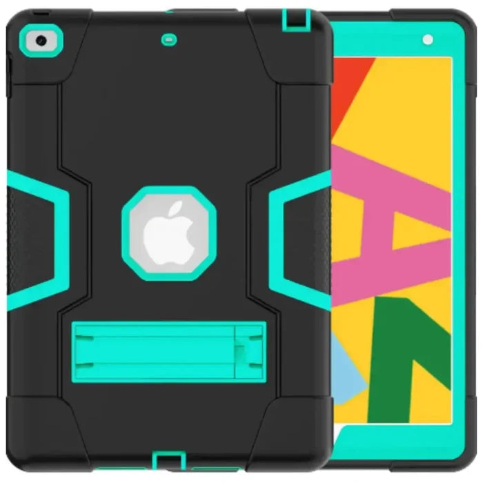 Colorful 9eight5 shockproof iPad cover by Habicare designed for iPad Series, offering durable protection in five vibrant colors.