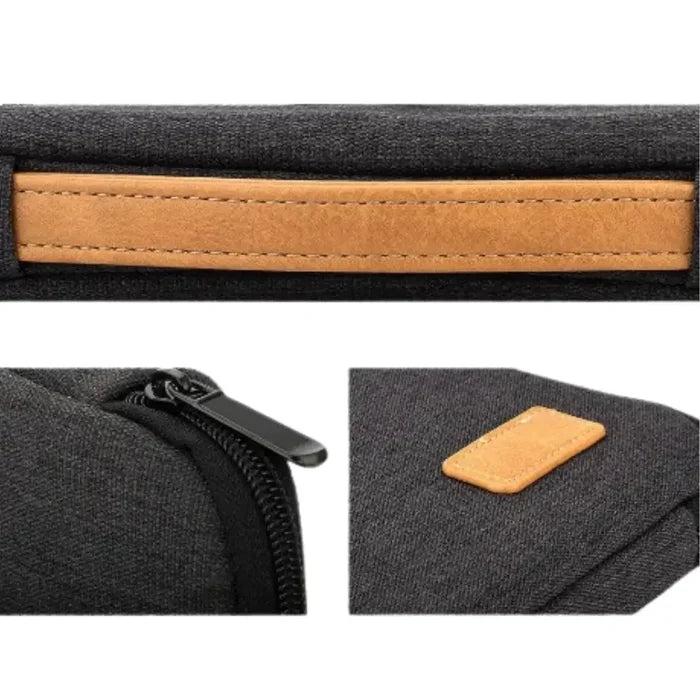 Habicare 9eight5 shockproof laptop sleeve for 14-15.6" MacBook, HP, Dell, with padded protective design.