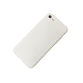 White silicone case for iPhone 6/6s by 9eight5, showing a smooth, snug-fitting protective cover for the phone.