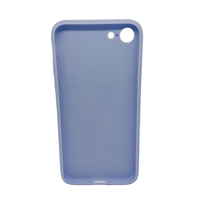 Lavender silicone phone case for iPhone 7 and 8 by 9eight5, soft and flexible protective cover with smooth finish.