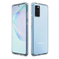 Silicone case for Samsung Galaxy S20 Plus by 9eight5, showcasing a slim, flexible protective cover in a neutral color.