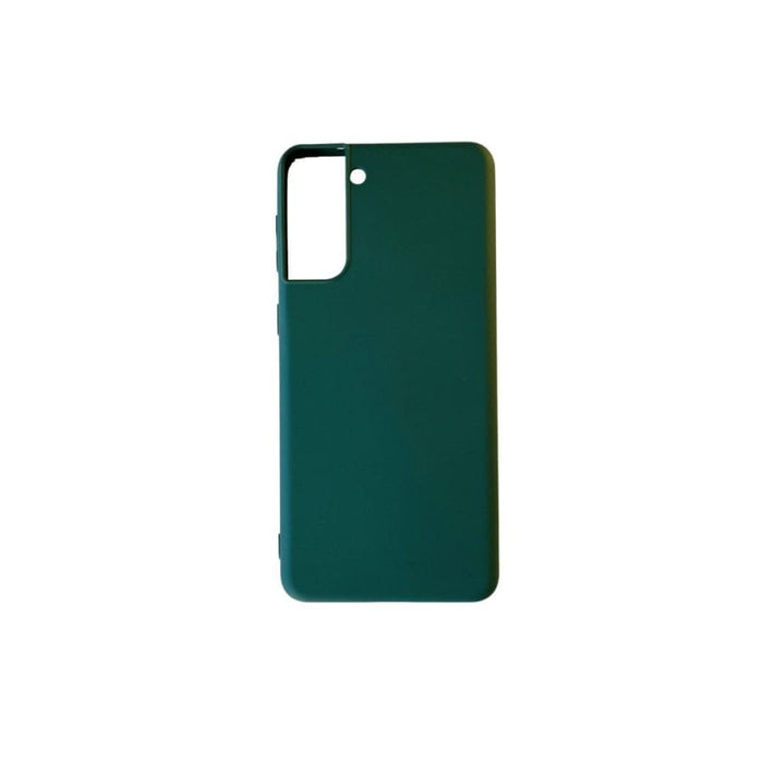 Silicone case for Samsung Galaxy S21 Plus by 9eight5, showing a soft, flexible protective phone cover with a smooth finish.