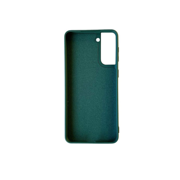 Silicone case for Samsung Galaxy S21 Plus by 9eight5, soft flexible cover with textured grip and precise cutouts for buttons and ports.