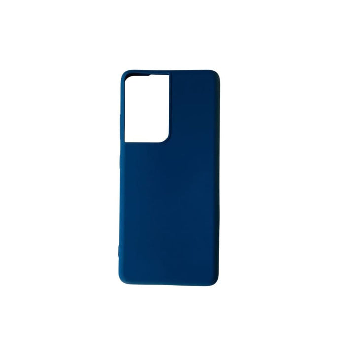 Silicone case for Samsung Galaxy S21 Ultra by 9eight5, showing a smooth, flexible protective cover with precise cutouts.