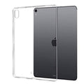 Clear silicone cover for iPad Pro 12.9” 3rd gen by 9eight5, showing the slim, flexible protective case on the tablet.