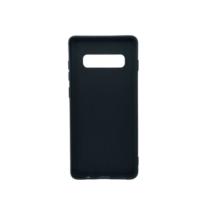 Silicone phone cover for Samsung Galaxy S10 Plus by 9eight5, showing a smooth, flexible case with precise cutouts for buttons and camera.