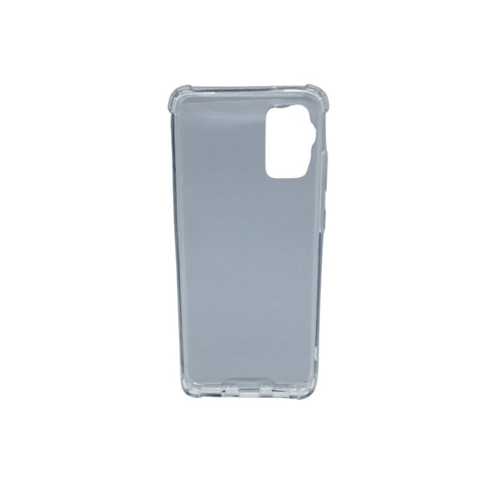 Silver mirror silicone cover for Samsung Galaxy S20 Plus phone case by 9eight5, showing a sleek reflective design.