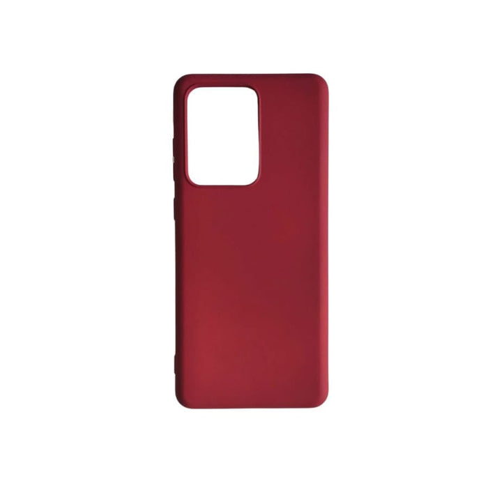 Silicone cover for Samsung Galaxy S20 Ultra by 9eight5, black phone case with smooth texture and precise cutouts for buttons and ports.