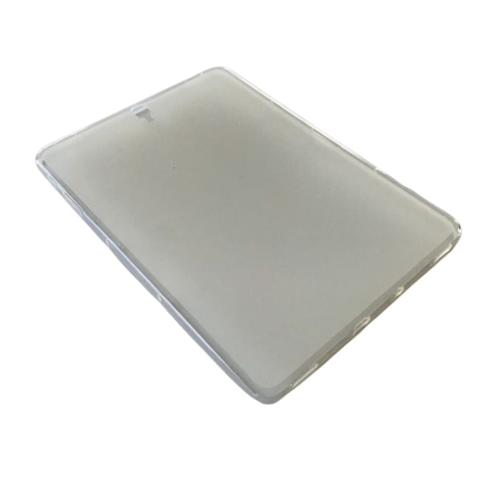Clear silicone cover for Samsung Galaxy Tab S3 9.7-inch T820/T825 by 9eight5, flexible protective tablet accessory.
