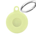 Habicare silicone keychain case for Apple AirTag TWS, compact and durable accessory for tracking devices.